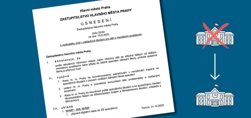 Jak pokračuje řešení nedostatku míst ve speciálních školách