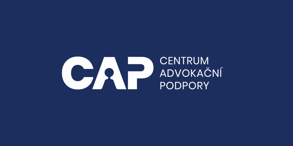 Děti úplňku - logo cap na modrém pozadí