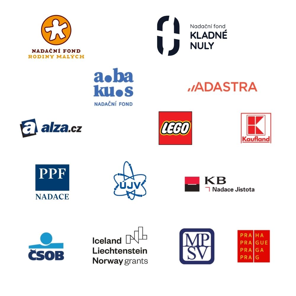 Děti úplňku – loga partnerů, děkujeme