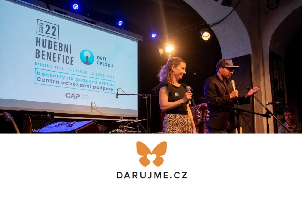 Darujte sbírka na benefici dětí úplňku