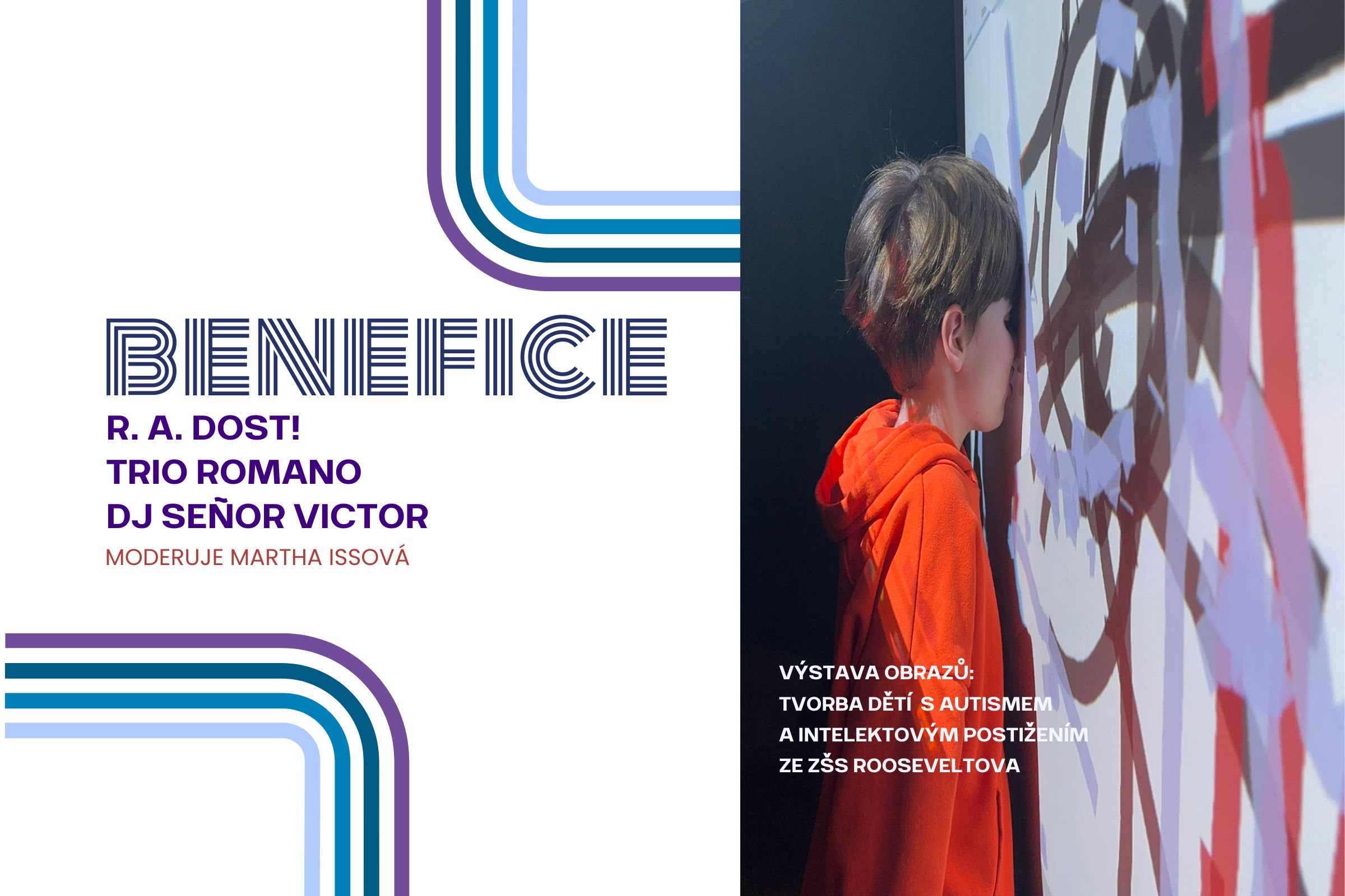 Benefiční večer Dětí úplňku