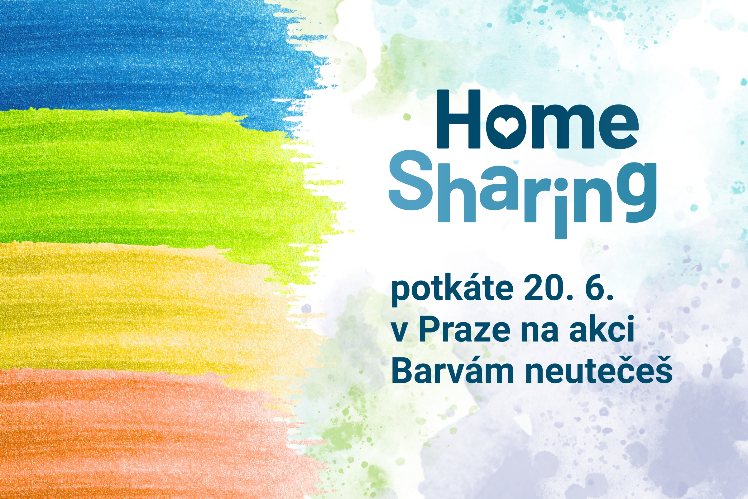 Homesharing na akci Barvám neutečeš